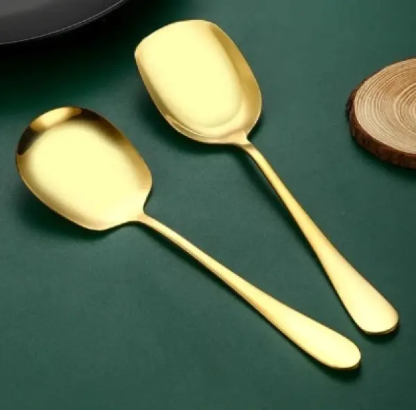 21 CM GOLD SERVİS KAŞIğI