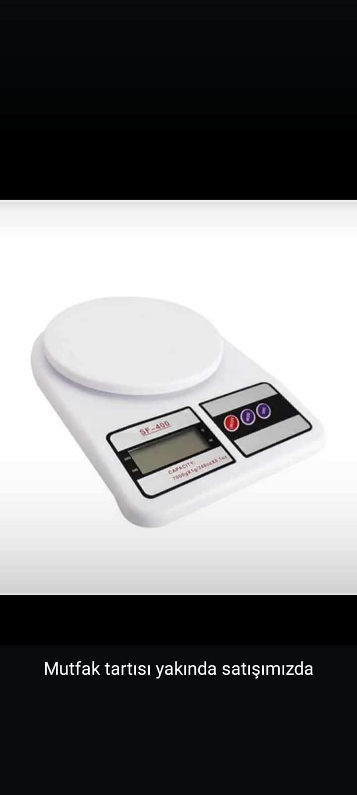 MUTFAK TARTISI 10 kg