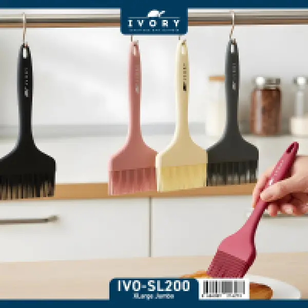 İvory Silikon JUMBO FIRÇA XL SL-200 -siyah