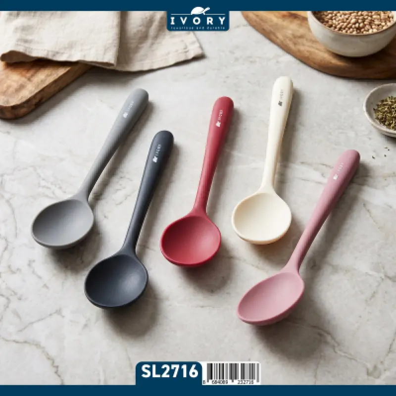 İvory Silikon Derin Kaşık Orta Boy ( SL - 2716 ) GRİ