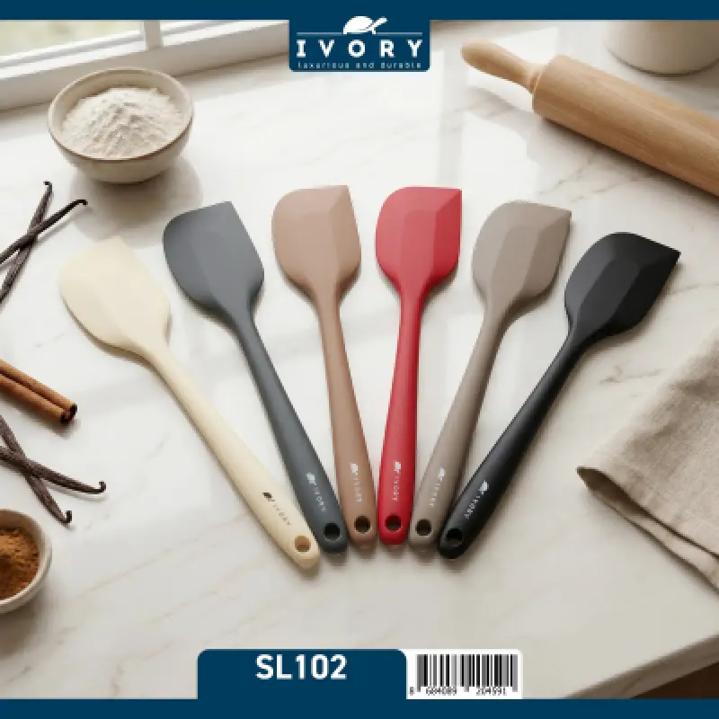 İvory Sıyırma Yan Spatula ( sl-102 ) TAŞ RENGİ