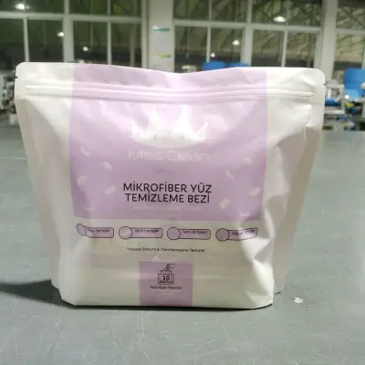 ( 10 ADET ) Miss Clean Yüz ve Makyaj Temizleme Bezi Mikrofiber