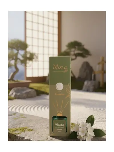 100ML ( JASMİNE ) Çubuklu Oda Kokusu Dolap Banyo Ev Oda Parfümü